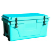 Hot Selling Blue color 65QT Outdoor cooler fish ice chest Box 2022 Popular Camping Cooler Box