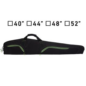 Scoped Rifle Cases Tactical Shotgun Gun Bag (Color: Black, size: 44in)